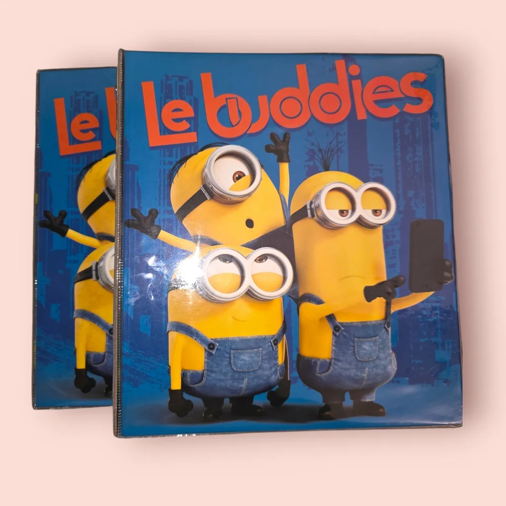 ^ 2 Minions 3-Ring Binders